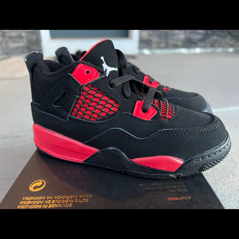 Jordan 4 Red thunder TD 10C
